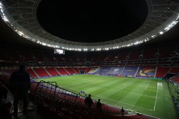 El cuadro Tricolor se impuso 3-2 ante el cuadro peruano con un genial Luis díaz que marcó dos goles en el estadio Mané Garrincha.