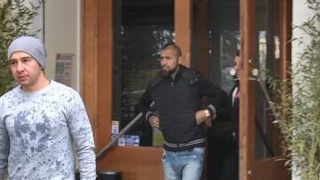 Vidal, de paseo por Madrid con James Rodríguez y Juan Bernat