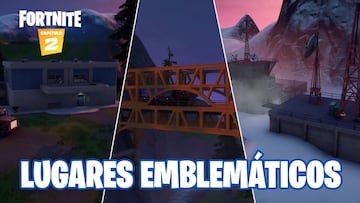 Fortnite Capítulo 2 - Temporada 2 | Desafío de Juicio de TNTina: visita diferentes lugares emblemáticos