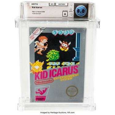 Venden una copia sellada de Kid Icarus de NES por 9.000 dólares