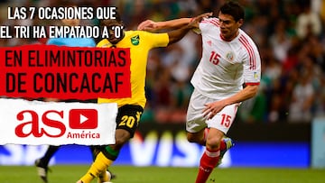 México acumula 7 empates a 0 en eliminatorias en el Azteca