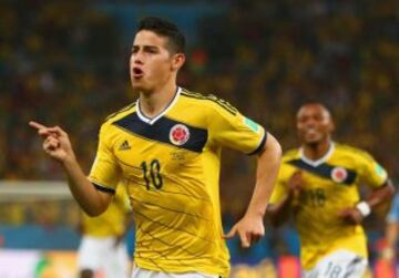 Cuatro millones de votos a través de la web de la FIFA eligieron el gol de volea del colombiano como el mejor del Mundial de Brasil 2014. 