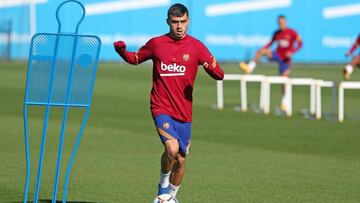 03/10/20 ENTRENAMIENTO BARCELONA PEDRI
 FOTO:FCBARCELONA