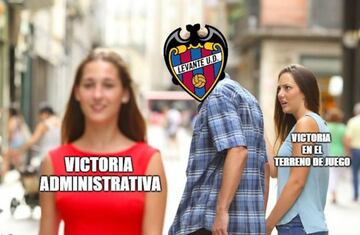 Los mejores memes del Levante-Barcelona