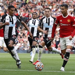 Cristiano corrió a 32km/h para marcar su doblete