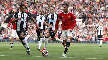 Cristiano aceleró así para marcar su segundo gol.