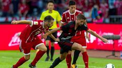 James juega 45 minutos en derrota del Bayern Munich