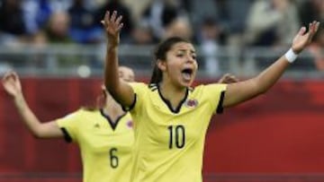 Yoreli Rinc&oacute;n tiene 47 partidos internacionales y 9 goles con la Selecci&oacute;n Colombia.