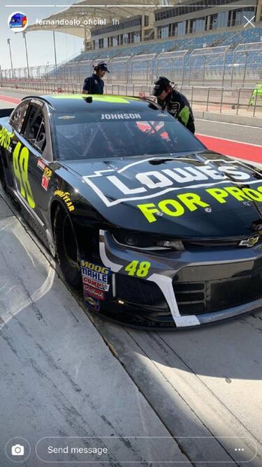 Tras la F1 y el WEC, Alonso cierra 2018 probando la Nascar