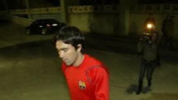 <b>ENOJADO.</b> El futbolista portugués se motró muy molesto con los medios de comunicación.