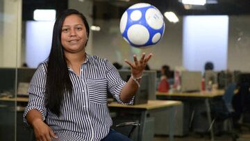 La centroamericana se convirtió en 2018 en la primera mujer de El Salvador en obtener una licencia de entrenador de clase A; meses después fue campeona con Alianza.