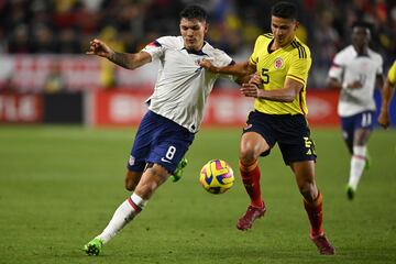 La Selección Colombia enfrentó a Estados Unidos en partido amistoso en el Dignity Health Sports Park.