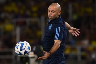 Cambiasso, candidato a relevar a Mascherano en Argentina