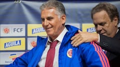 Carlos Queiroz trina sobre su visita al Campín