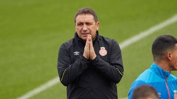 Eusebio durante una sesión de entrenamiento.