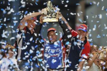 Decimosegunda y última etapa entre Rio Cuarto y Buenos Aires. El ruso Sergey Karyakin vencedor en la categoría de quads.