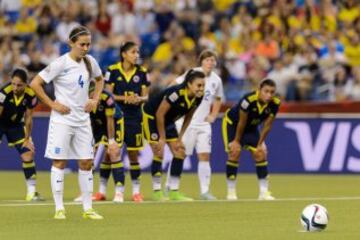 La Selección Colombia femenina cierra el grupo con derrota ante Inglaterra.