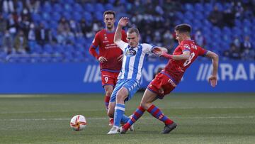 Partido Deportivo de La Coru&ntilde;a -  Calahorra. Berganti&ntilde;os