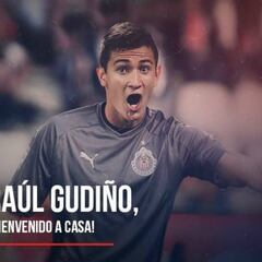 Raúl Gudiño regresa a Chivas para el Apertura 2018
