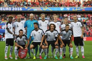 Portugal-Austria en imágenes