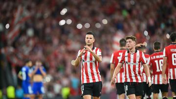 2/10/25 PARTIDO CHAMPIONS LEAGUE
FASE LIGA FASE GRUPOS JORNADA 3
ATHLETIC BILBAO - QARABAG FK
TERCER GOL GORKA GURUZETA 3-1 ALEGRIA