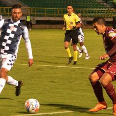 Tolima sufre en la pelota quieta y cae ante Boyacá Chicó en Tunja