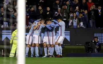 Wass inauguró el marcador. 1-0.