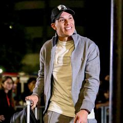 Inicia la concentración: Lorenzo y Matheus Uribe, en Cochabamba