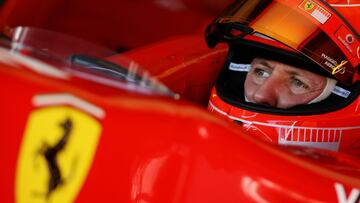 Michael Schumacher, en el Ferrari de 2006.