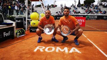 Robert Farah y Juan Sebastián cabal campeones del Masters 1000 de Roma