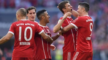 Con James en el banco, Bayern golea en el debut de Heynckes