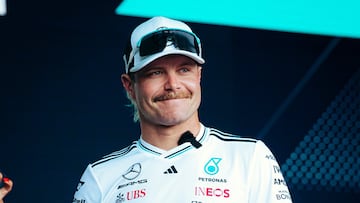 Valtteri Bottas en el GP de Bélgica