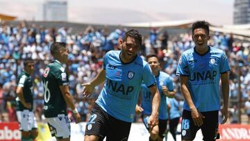 Iquique festeja ante Wanderers y se ilusiona por el t&iacute;tulo. 