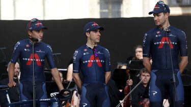 06/05/21 CICLISMO GIRO DE ITALIA 2021 TURIN PRESENTACION DE EQUIPOS INEOS GRENADIERS EGAN BERNAL JONATHAN CASTROVIEJO