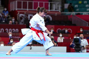 Sandra Sánchez, número uno del mundo, consigue la undécima medalla para España. Con una clasificación impoluta, disputará la final a las 12:50 en búsqueda del oro olímpico.
