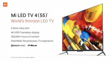 Nueva Xiaomi Mi LED TV 4 de 55 pulgadas y resolución 4K por 500 euros