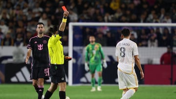 Marky Delgado cuestiona su expulsión en el Galaxy-Inter Miami