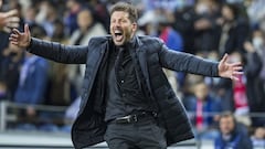 Simeone: "Real Madrid know that Atlético can compete with them"