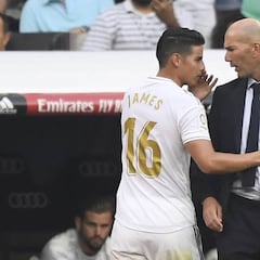 Más lío en el Madrid: Colombia convoca a James, lesionado