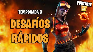 Fortnite Capítulo 2 - Temporada 3: todos los desafíos rápidos
