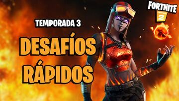 Fortnite Cap&iacute;tulo 2 - Temporada 3: todos los desaf&iacute;os r&aacute;pidos