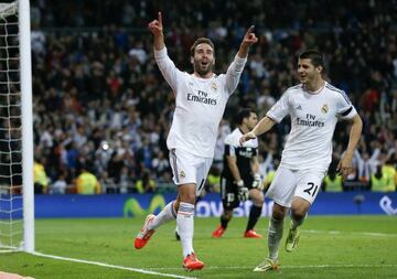 Dani Carvajal y Álvaro Morata son de la misma generación y coincidieron en el Real Madrid