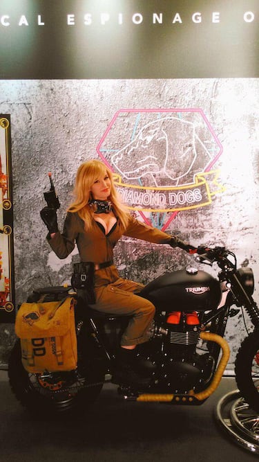 Konami presenta la moto oficial de Metal Gear Solid V