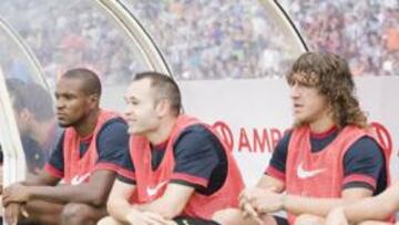 <b>ROTACIONES. </b>En Anoeta fueron suplentes los internacionales más fatigados a criterio del técnico.