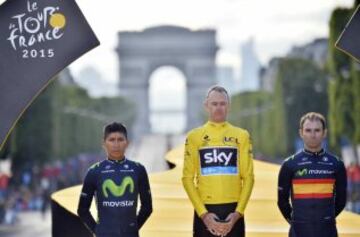Nairo Quintana sub- campeón del Tour de Francia 