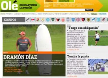 Portadas de la prensa extranjera