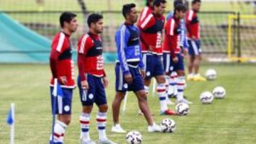 Paraguay prepara los cuartos sin Ortigoza ni Samudio