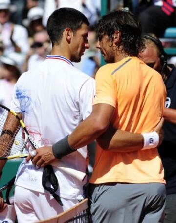 En 2012 volvió a reencontrarse con Novak Djokovic en la final del Masters 1000 de Montecarlo. El español alzó el trofeo tras ganar por 6-3,6-1 al serbio. Al año siguiente Djokovic se tomaría la revancha.PUBLICADA 23/04/12 NA MA42 1COL