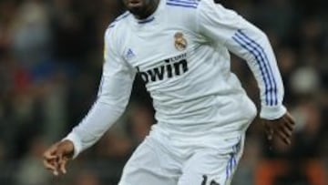 Lass Diarra, durante su etapa de blanco.