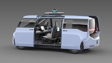 El taxi del futuro viaja al presente; es eléctrico, espacioso y se maneja solo